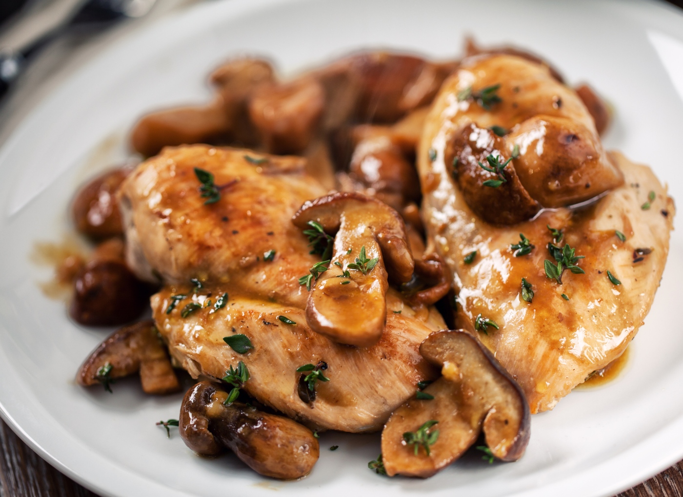 Frango com Lima e Alho