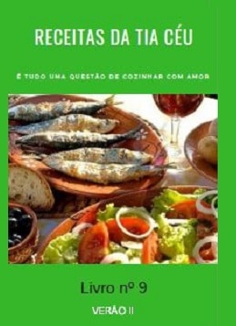 Já saiu o Livro nº 9 das Receitas da Tia céu!
