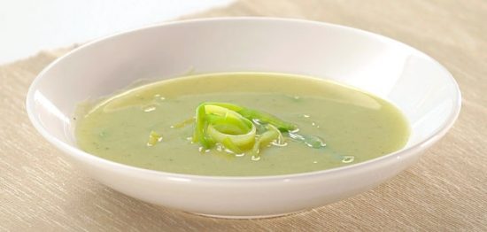 Sopa Cremosa de Alho-Francês