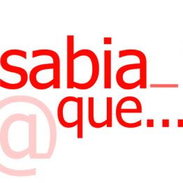 Sabia que...
