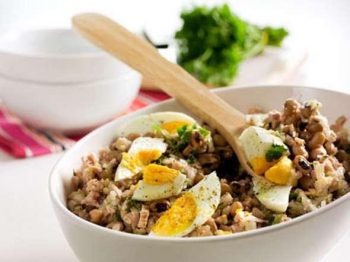 Salada de Feijão Frade com Atum