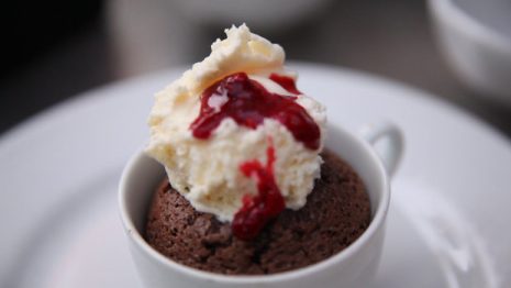 Creme de chocolate no forno​