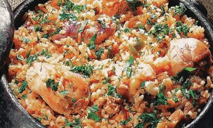 Arroz de Frango com Coentros