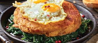 Hamburgueres de Alheira com Espinafre e Ovo