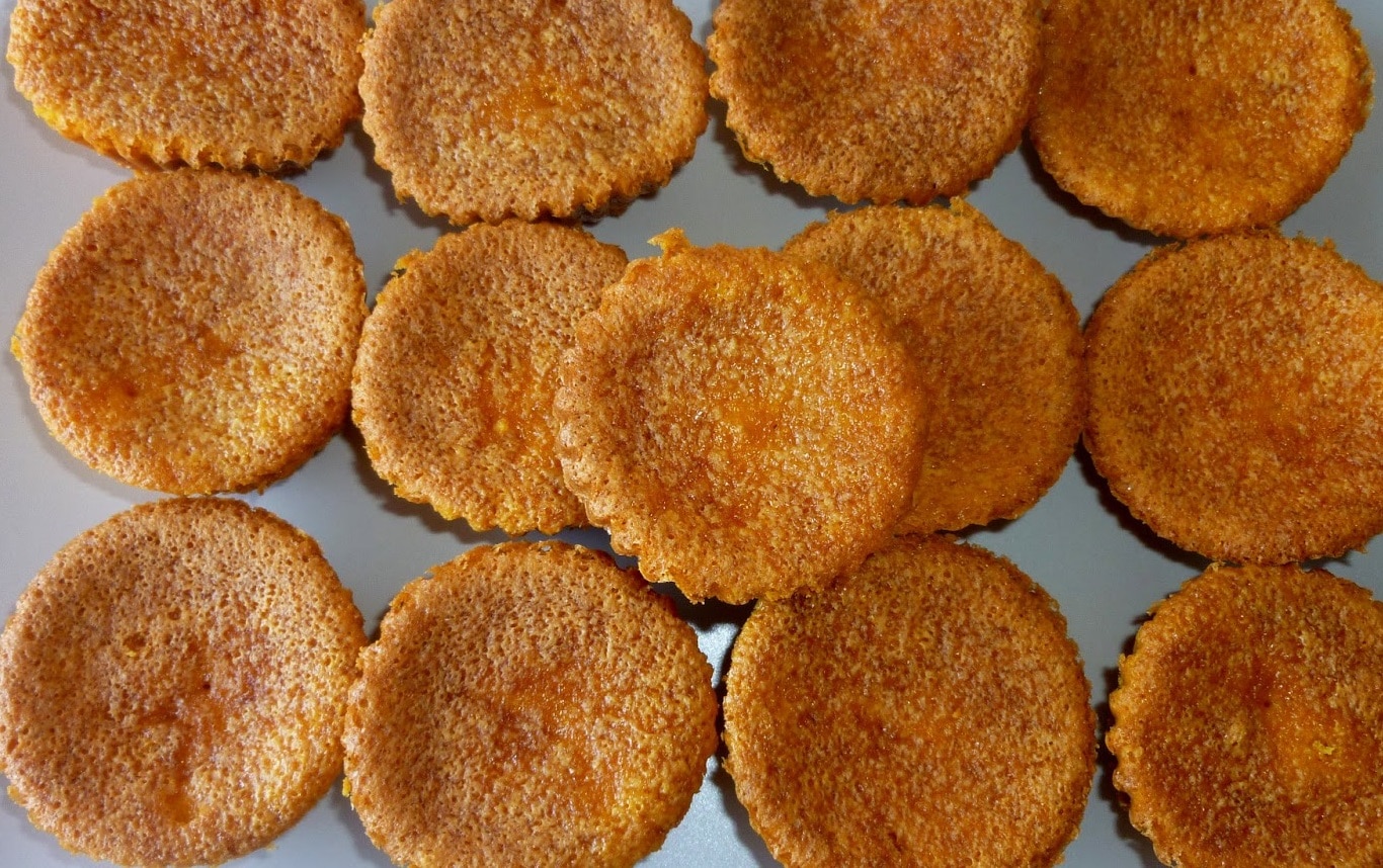 Queques de Cenoura e Curgete