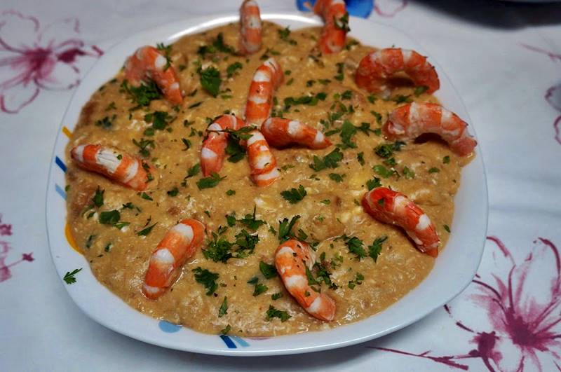 Açorda de Mexilhão e Camarão