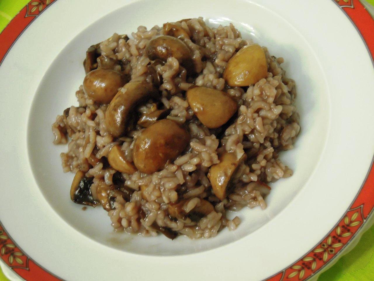 Arroz de Cogumelos
