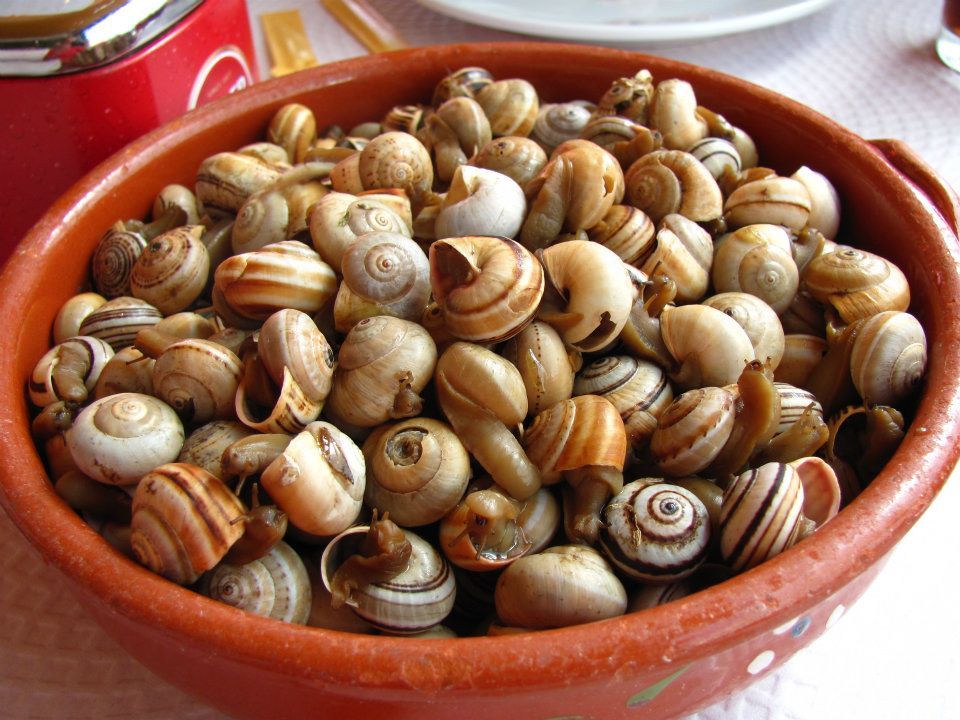 Caracóis à portuguesa