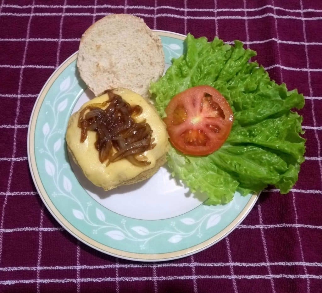 Hambúrguer de Grão de Bico