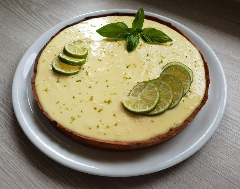 Tarte de Manjericão