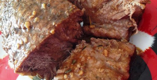 carne assada com cerveja - Receitas da Tia Céu